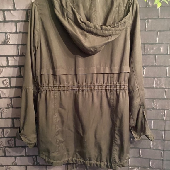 Market and Spruce Gray Anorak Jacket M - Picture 3 of 5